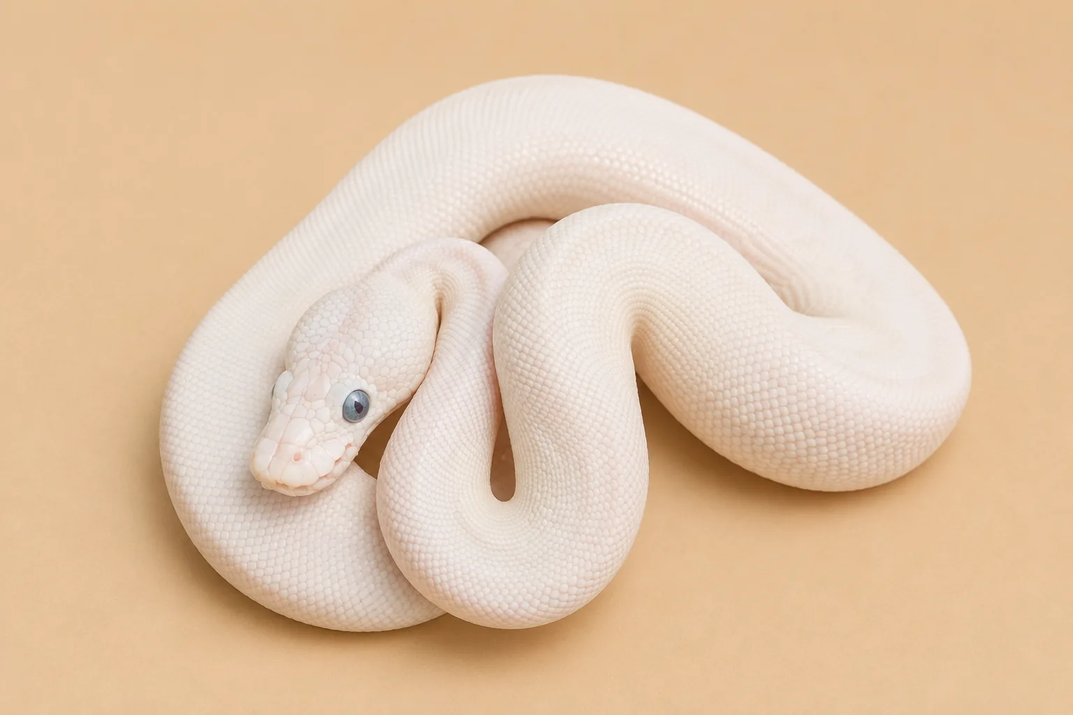 BEL Blue-Eyed Leucistic งูบอล