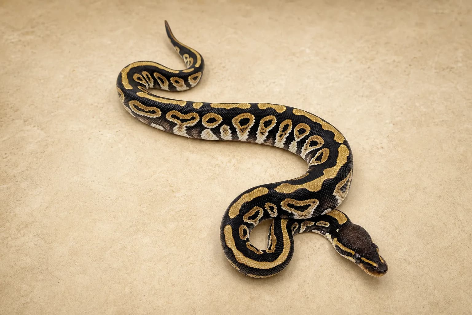 Black Lace งูบอล by The Royal Pythons