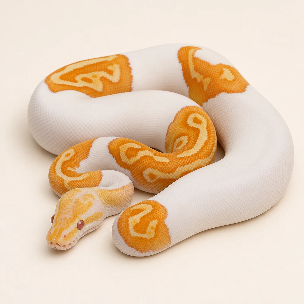 Albino Pied Male