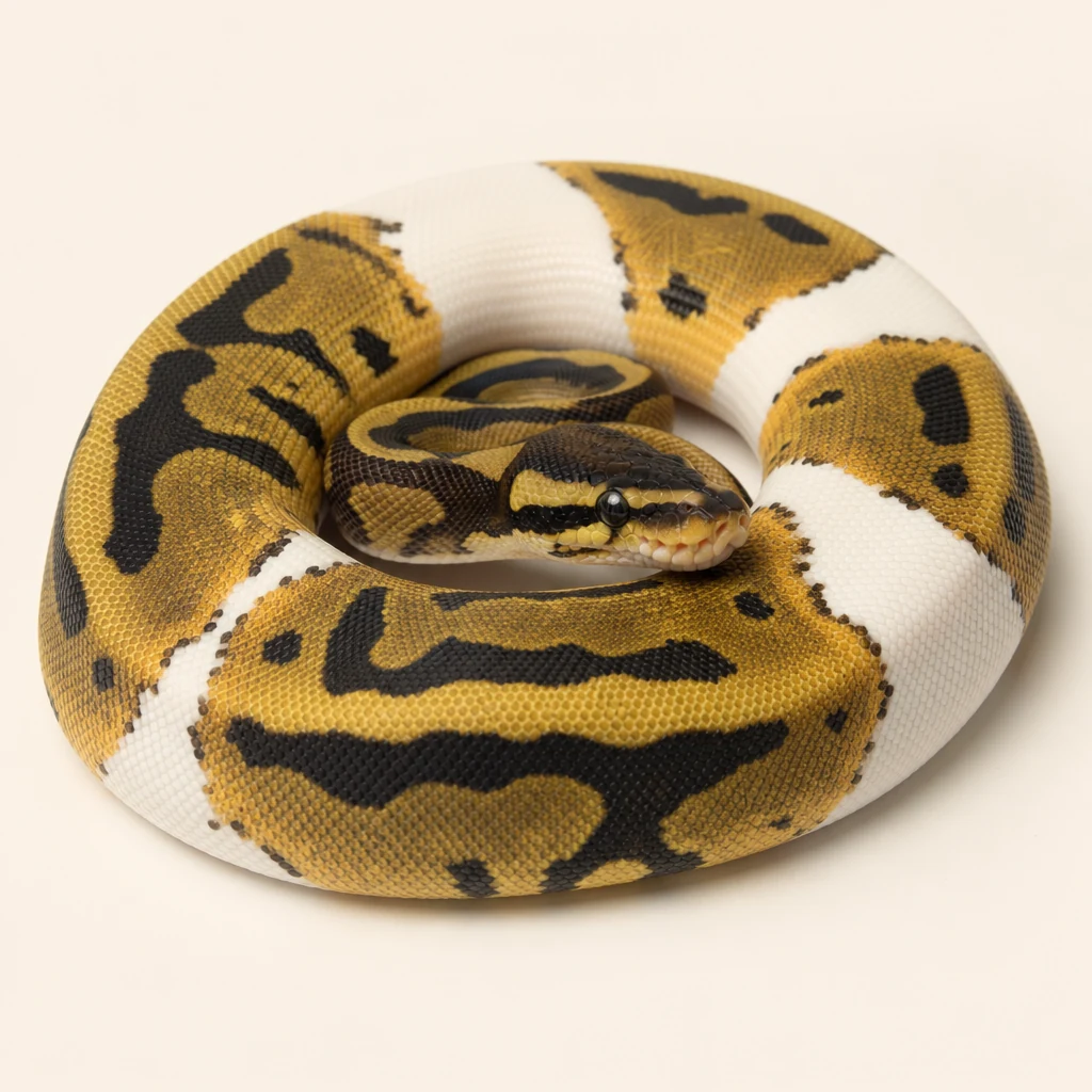 Banana Black Pastel Pied 100% Het Clown Possible Het Red Axanthic